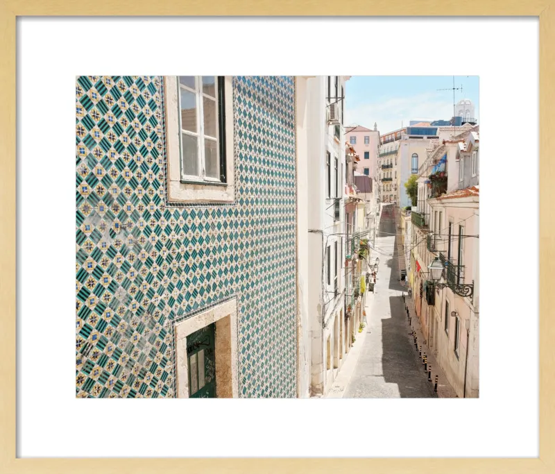Tiles Above Street by Lupen Grainne for Artfully Walls