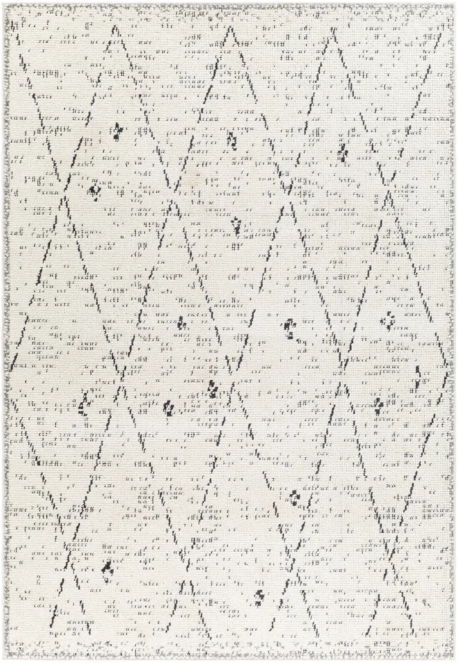 La Boheme Beige Indoor 2'7" x 7'3" Machine Woven Rug