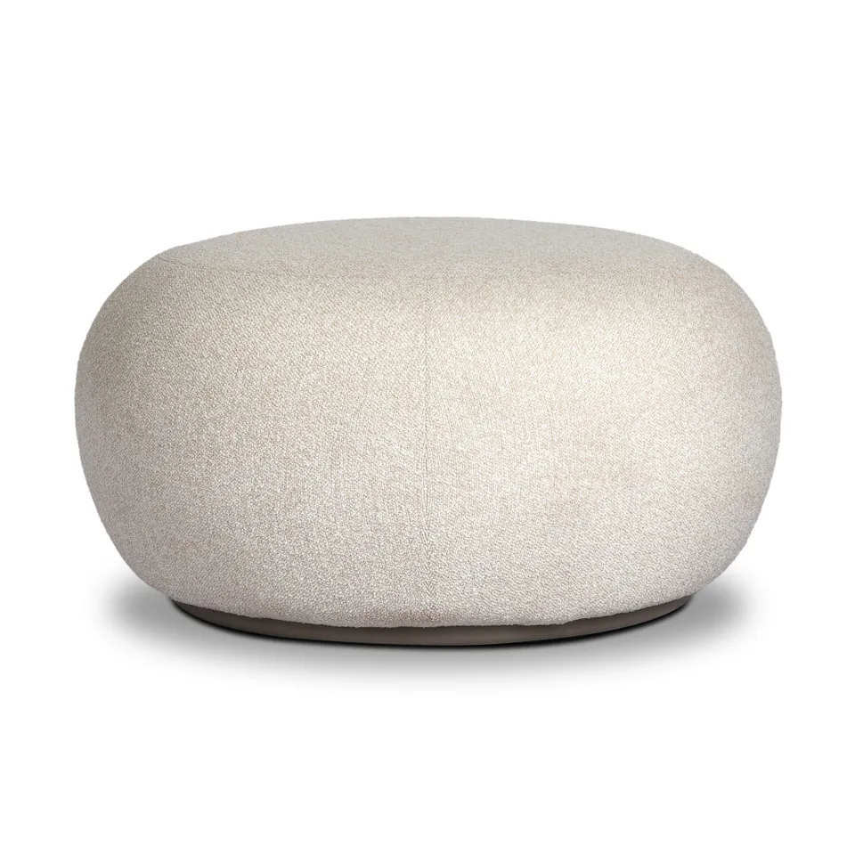 Chip Outdoor Ottoman - Jasper Natural