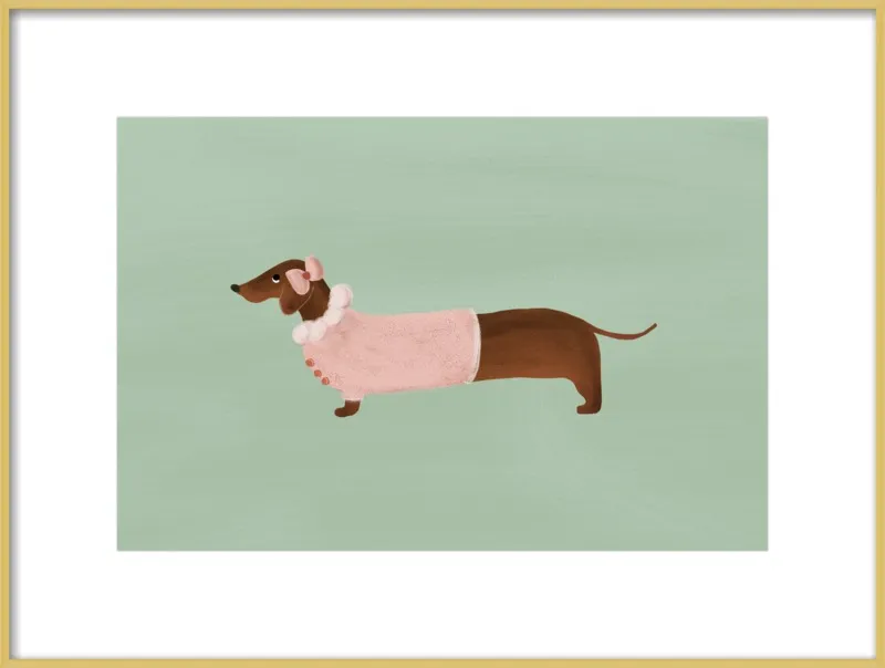 Lucy's Outfit No.1 by Nancy Noreth for Artfully Walls