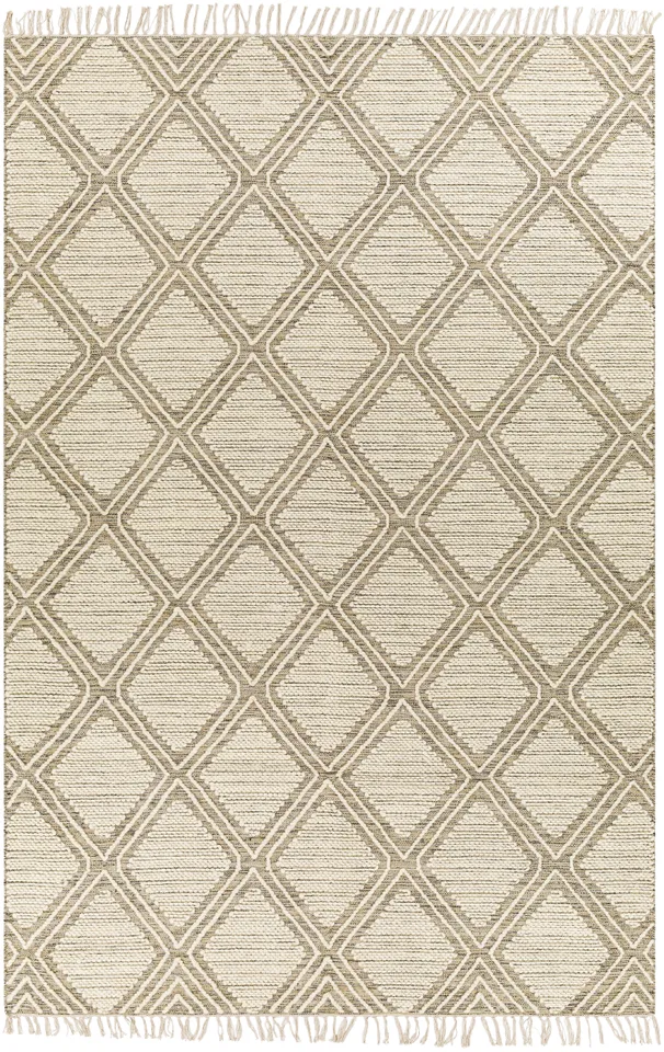 Bedouin Beige Indoor 2' x 3' Handmade Rug