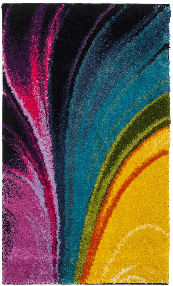 Arlo Home Woven Area Rug, FSG372M, Multi,  3' X 5'