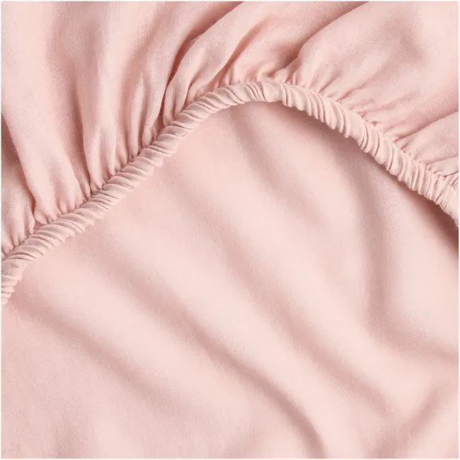 Supersoft Lilac Rose 100% Organic Cotton Gauze Baby Bassinet Sheet