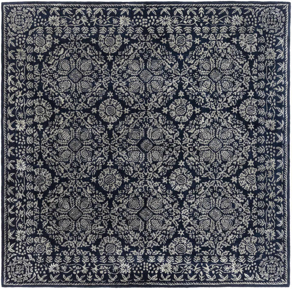 Smithson Black Indoor 10' x 10' Handmade Rug