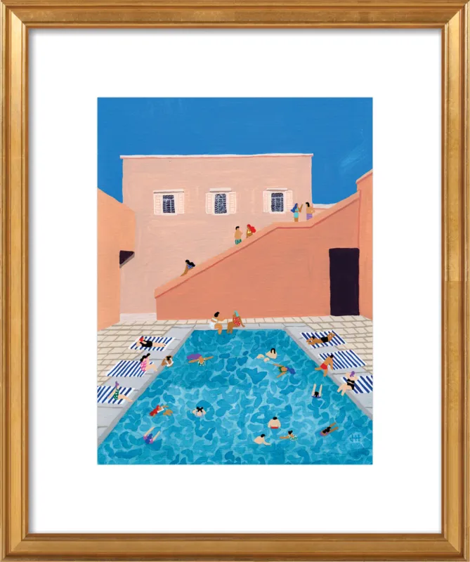 Gathering by Joanne Ho for Artfully Walls