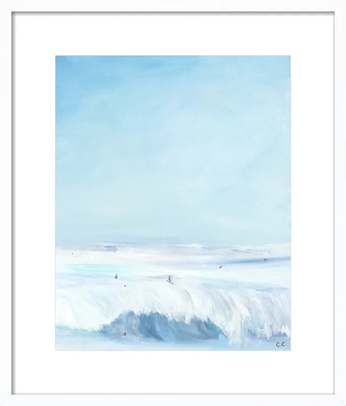 Wave Riders  by Caroline Chriss  for Artfully Walls