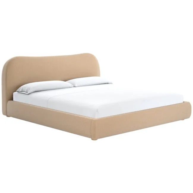 Diana King Bed Coverlet Wheat