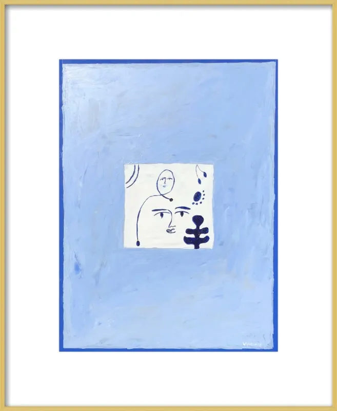 The Blues by Virginia Chamlee for Artfully Walls