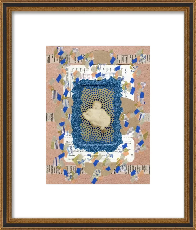 Blue awakening by Naomi Vona for Artfully Walls