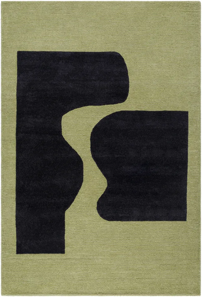 Jason Wu Green Indoor 2' x 3' Handmade Rug