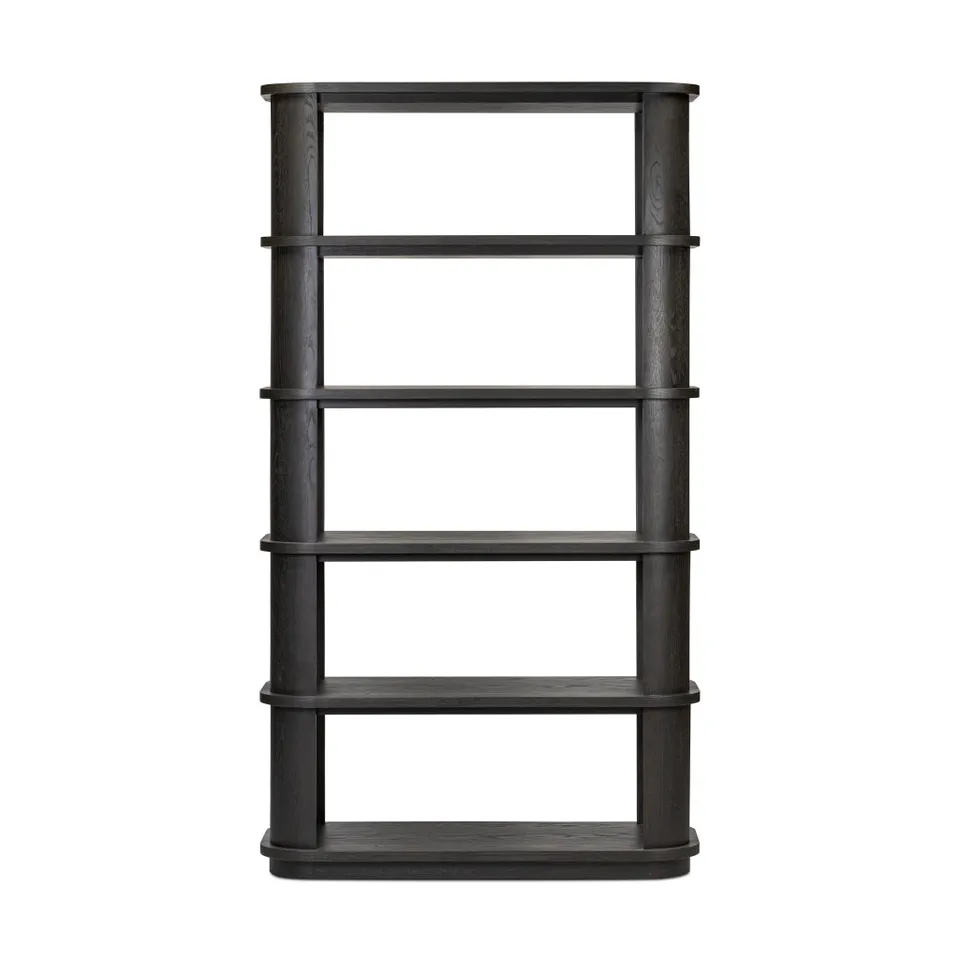 Connell Bookcase - Worn Black