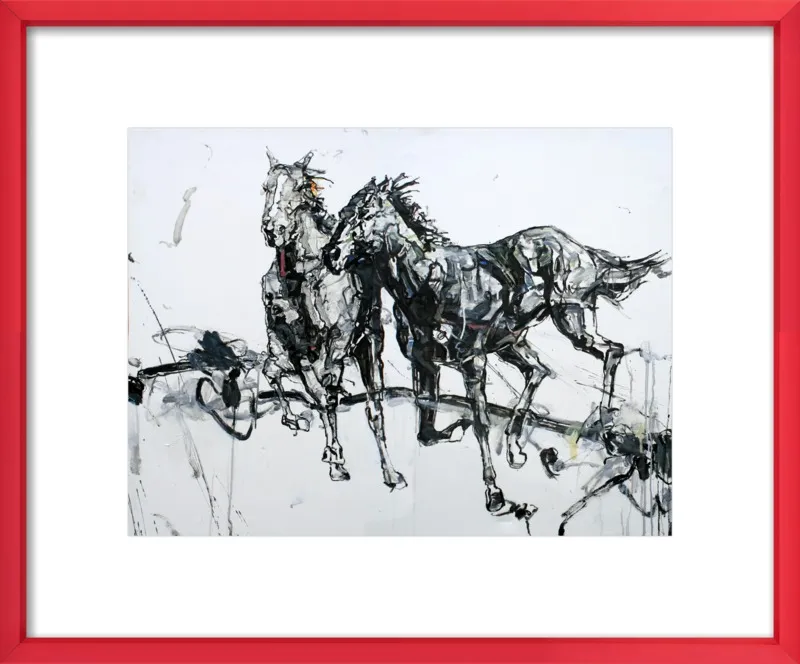 The Races by Shao Y. Zhang for Artfully Walls