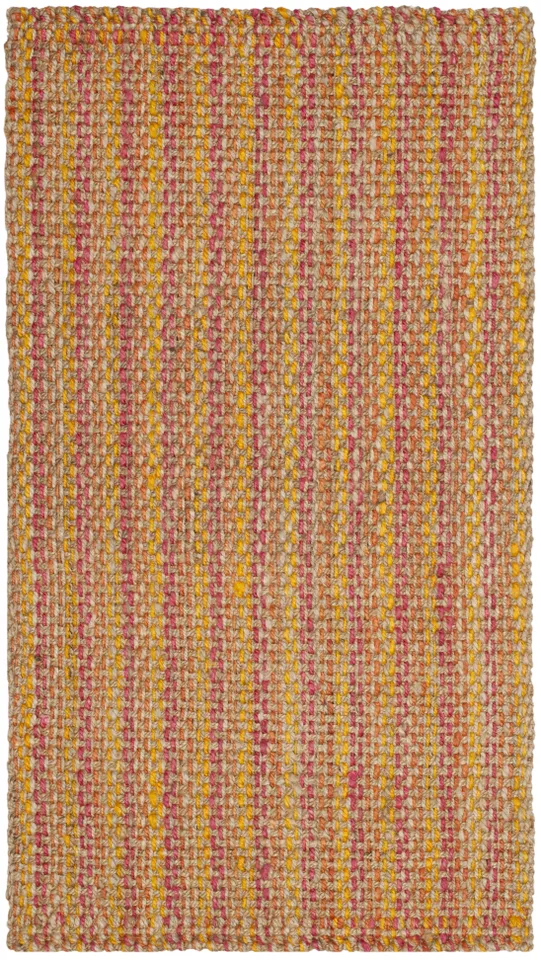Arlo Home Hand Woven Area Rug, NF262A, Pink/Multi,  3' X 5'