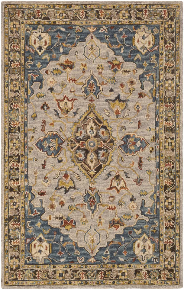 Artemis Beige Indoor 4' x 6' Handmade Rug