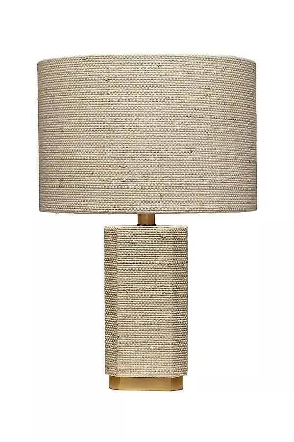 Haisley Bleached Raffia Table Lamp