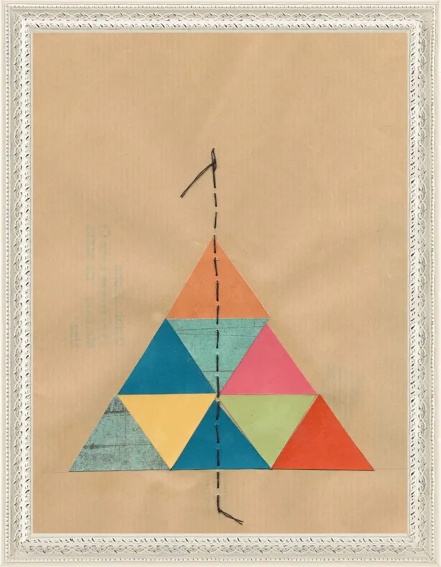 Pyramid Series 1 by Jan Weiss for Artfully Walls
