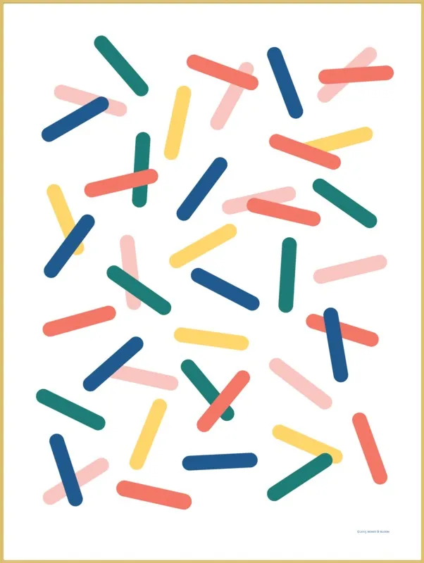 Sprinkle by Becky Hui Chan for Artfully Walls
