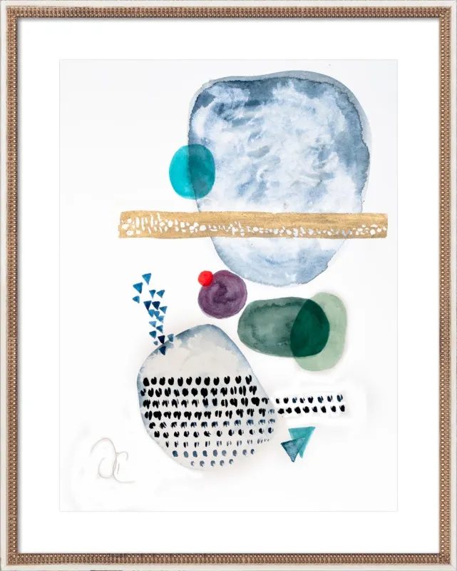 Under the sea by Victoria Gonzalez for Artfully Walls