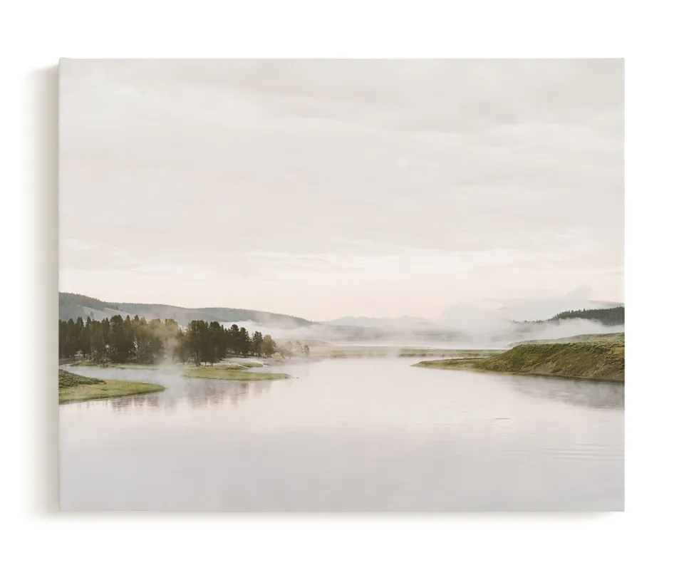 Misty Lake Limited Edition Fine Art Print