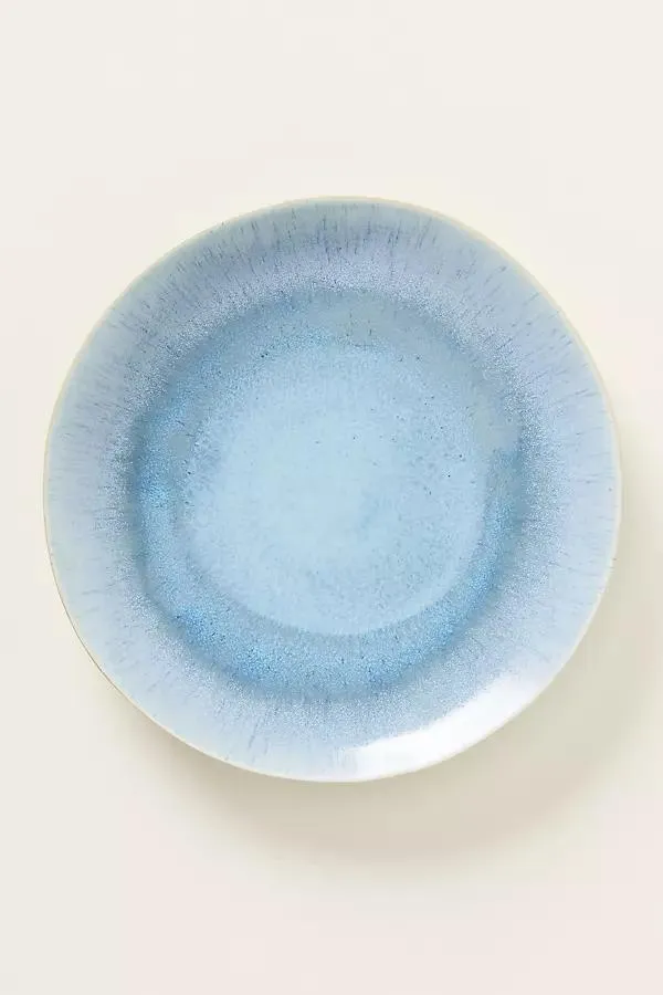 Jasper Portuguese Reactive Stoneware Dinner Plates, Set of 4