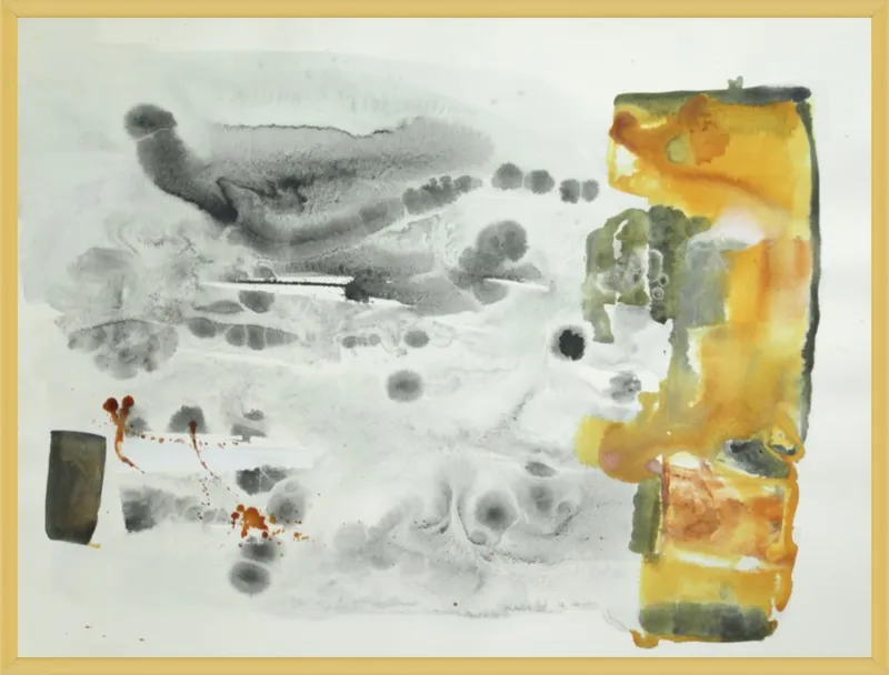 work on paper #24 by Emily Van Horn for Artfully Walls