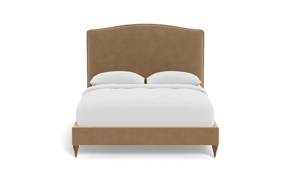 Celia Upholstered Bed with Contrast Piping
