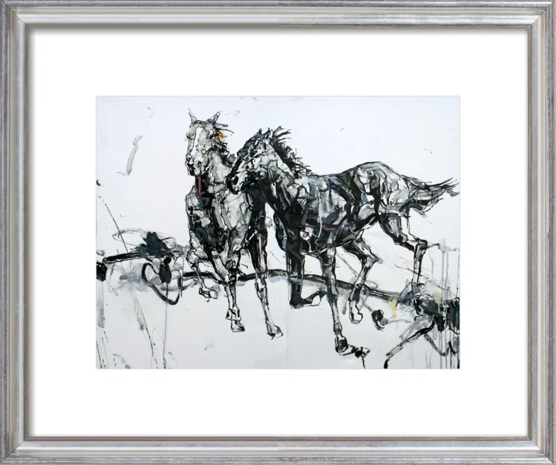 The Races by Shao Y. Zhang for Artfully Walls