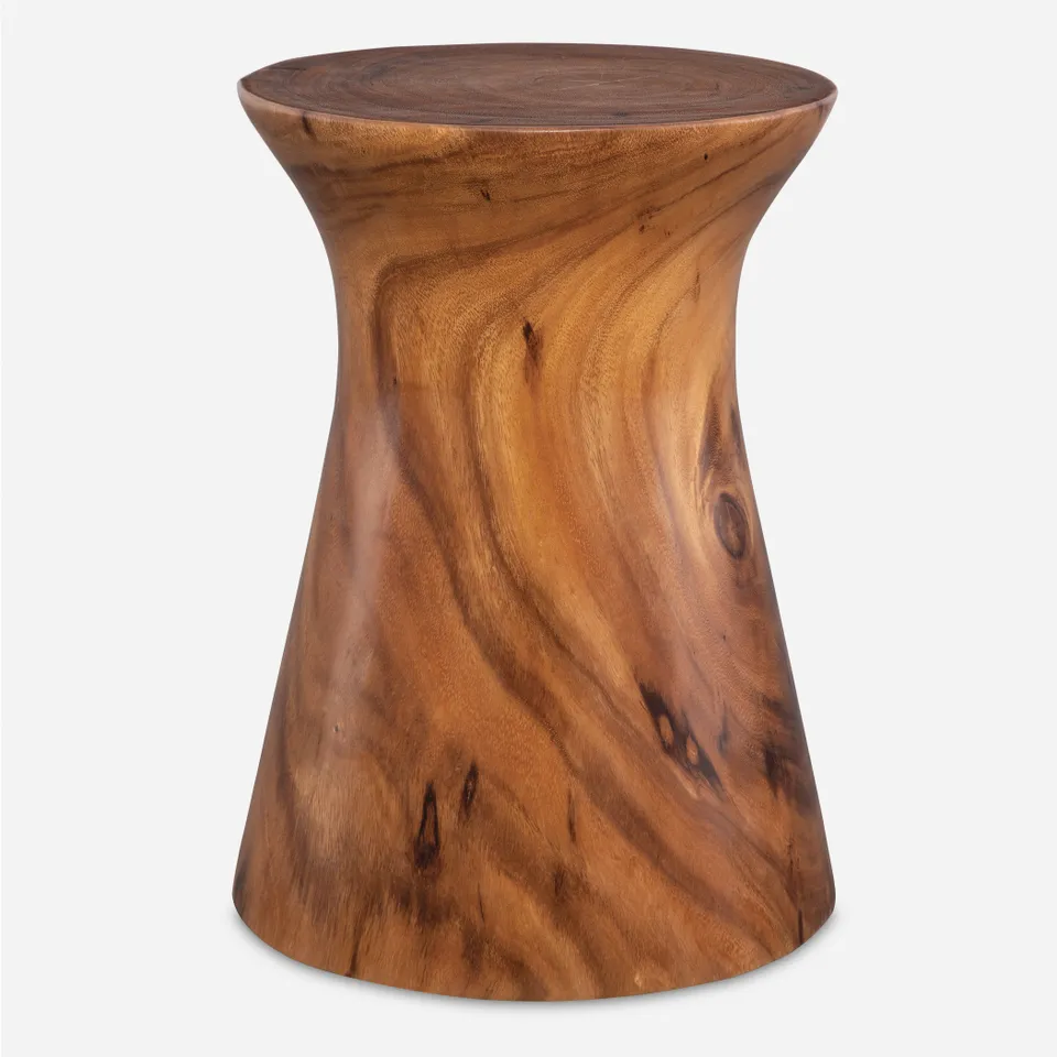 Swell Wooden Accent Table