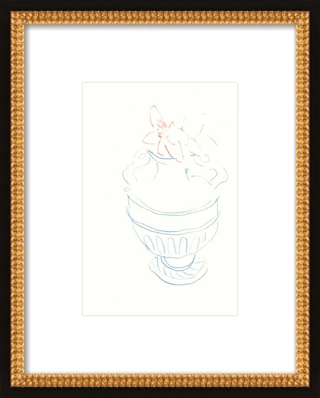 Sevres vase by Shanti Shea An for Artfully Walls