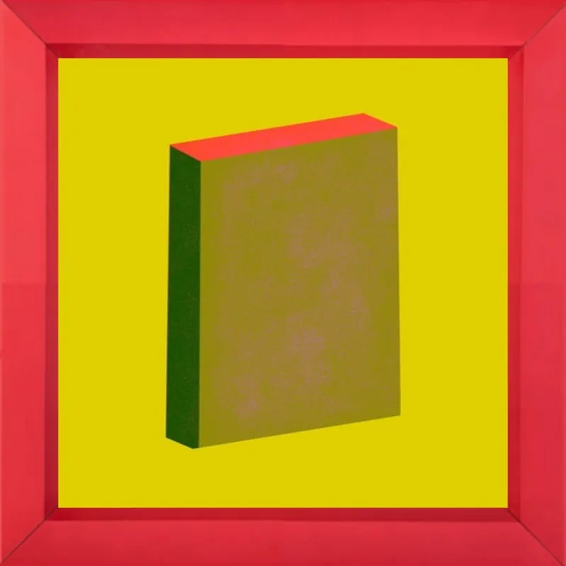 Color Books 4, Olive, Forest, Hot Red & Pear Green by Jessica Poundstone for Artfully Walls