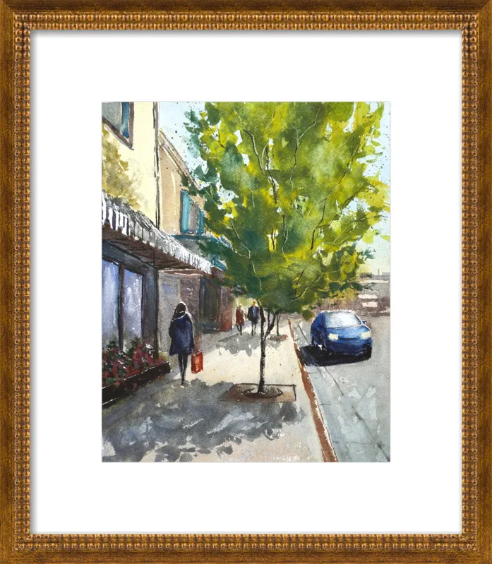 Shops in Laguna by Lauren Dusing for Artfully Walls