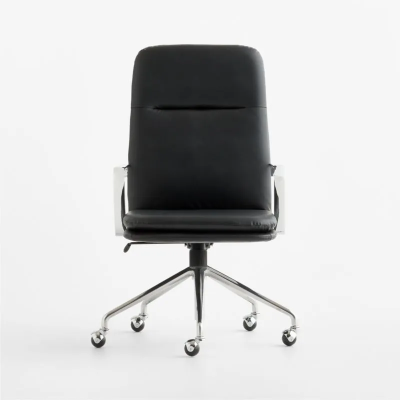Smythe Faux Leather Office Chair