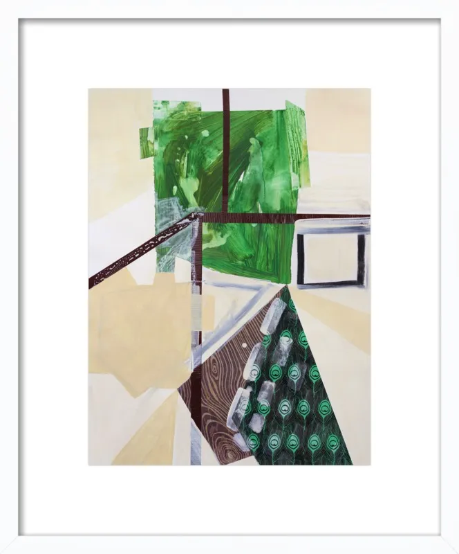 Abstract Study (trail map) by Pamela Staker for Artfully Walls