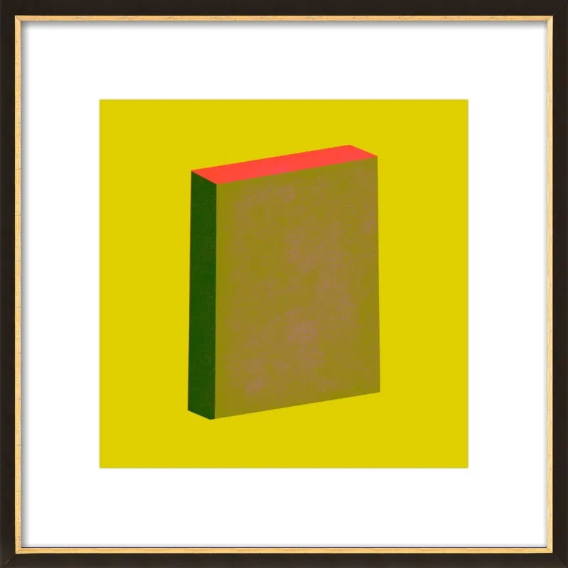 Color Books 4, Olive, Forest, Hot Red & Pear Green by Jessica Poundstone for Artfully Walls