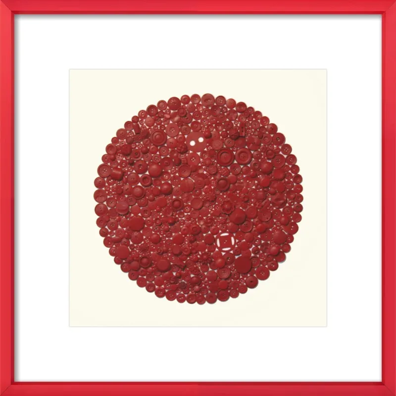 Red Target by Emeline Tate for Artfully Walls