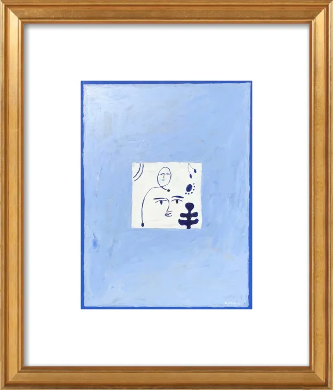 The Blues by Virginia Chamlee for Artfully Walls