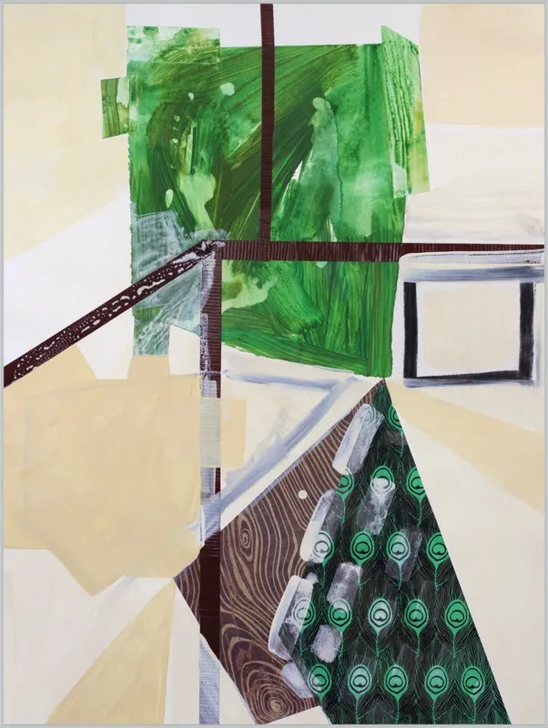 Abstract Study (trail map) by Pamela Staker for Artfully Walls