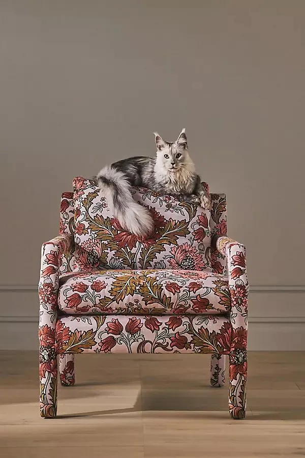 Delaney Jacquard Accent Chair