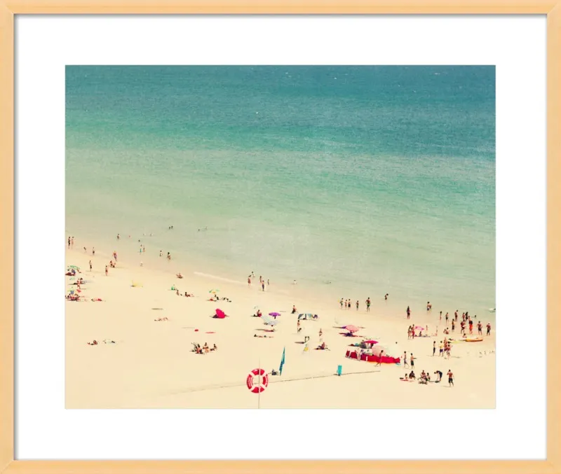 beach summer by Ingrid Beddoes for Artfully Walls