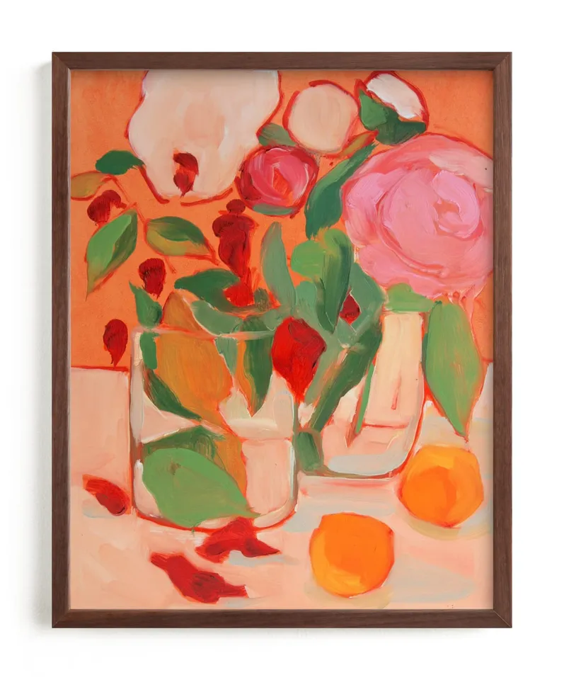 Orange Flirt Limited Edition Fine Art Print