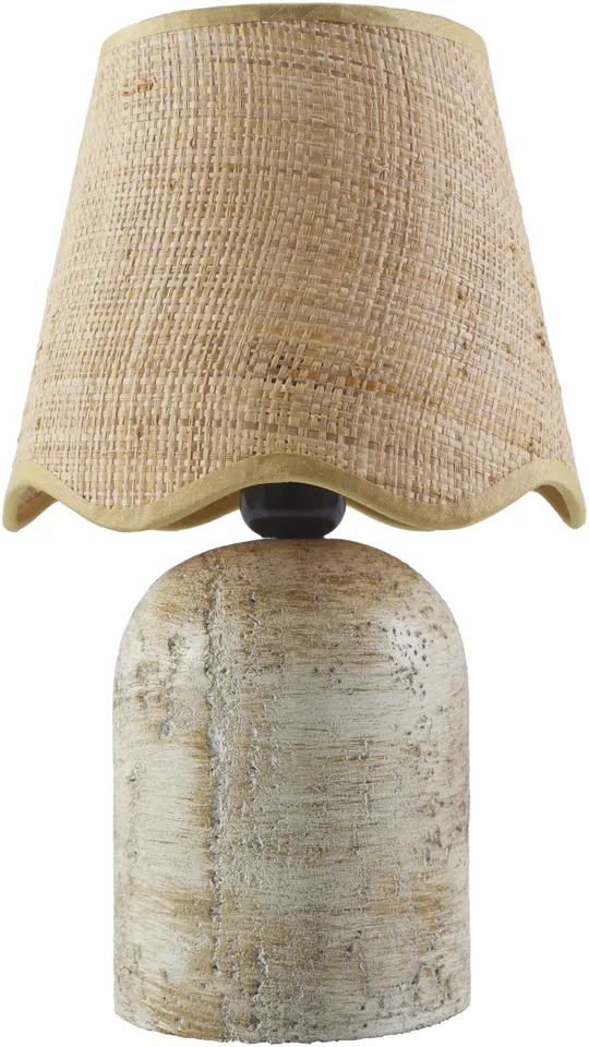 Lomba  Painted 14"H x 8"W x 8"D Accent Table Lamp