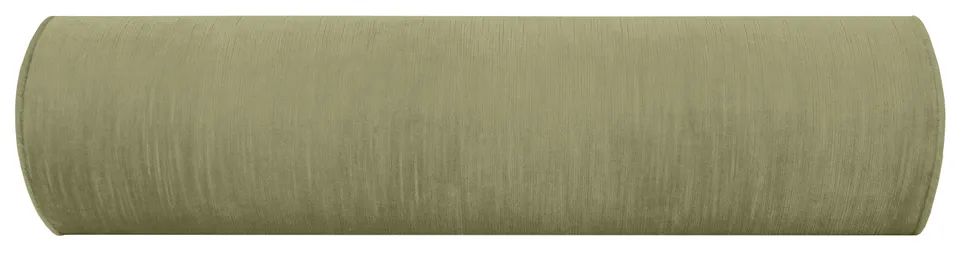 THE BOLSTER :: STRIE VELVET // SPANISH MOSS - TWIN // 9" X 24"