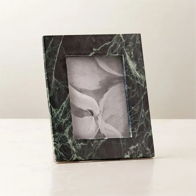 Ollara Green Marble Picture Frame 5''x7''