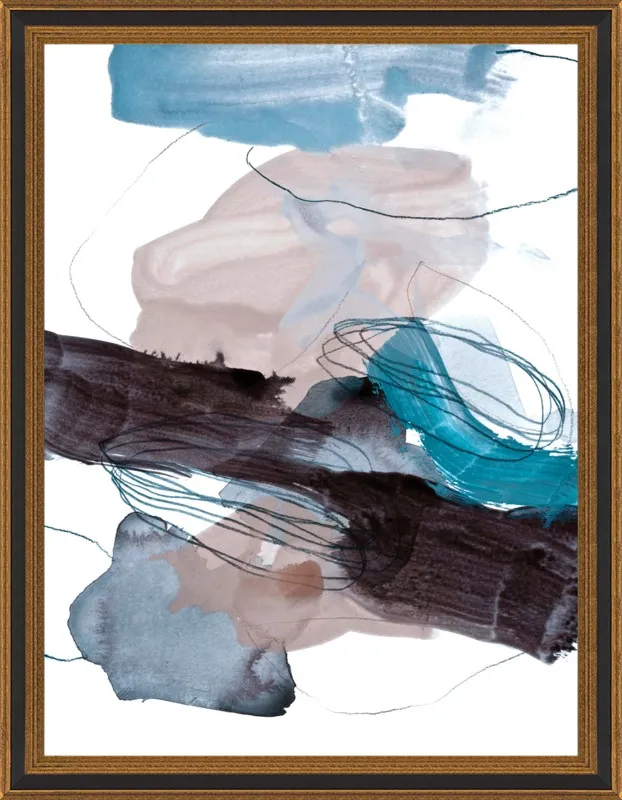 abstract painting VIII by Iris Lehnhardt for Artfully Walls