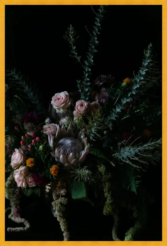 Protea Still Life  by Emilia Jane Schobeiri for Artfully Walls