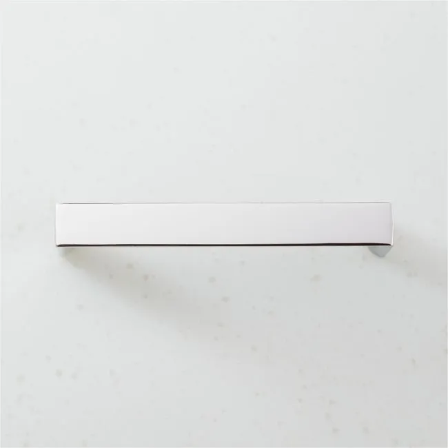 Damon Polished Nickel Cabinet Handle 4"