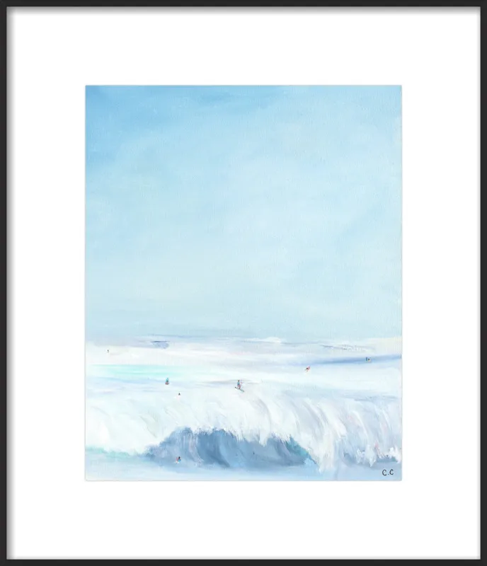 Wave Riders  by Caroline Chriss  for Artfully Walls