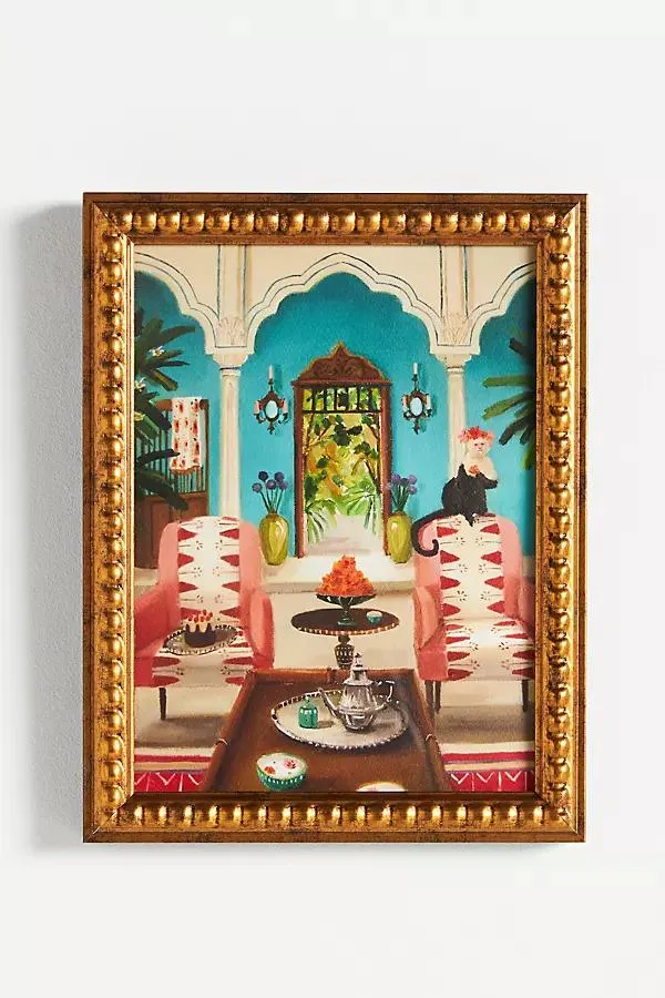Tea and the Monkey Wall Art