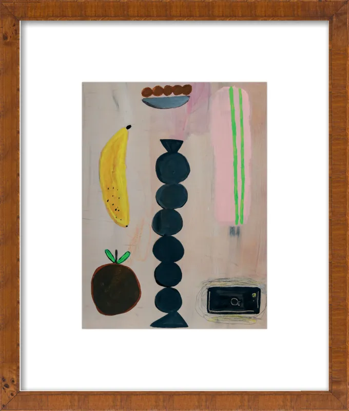 Still life with a phone vibration by Agata Królak for Artfully Walls