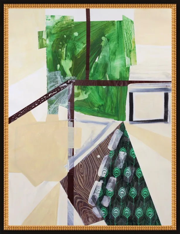 Abstract Study (trail map) by Pamela Staker for Artfully Walls